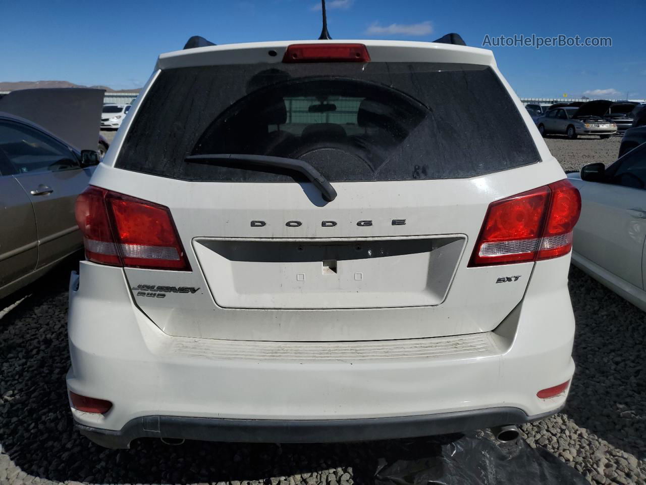 2016 Dodge Journey Sxt White vin: 3C4PDDBG1GT135781