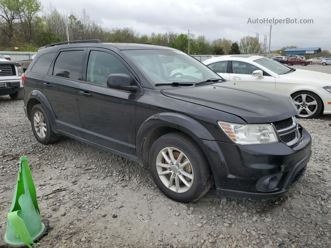 2016 Dodge Journey Sxt Black vin: 3C4PDDBG1GT150068