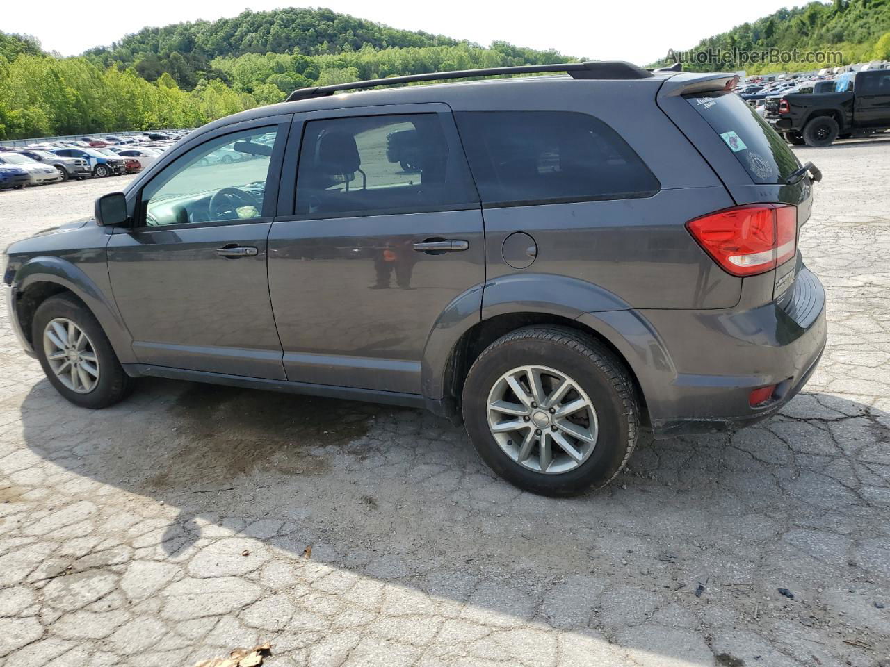 2017 Dodge Journey Sxt Gray vin: 3C4PDDBG1HT512840