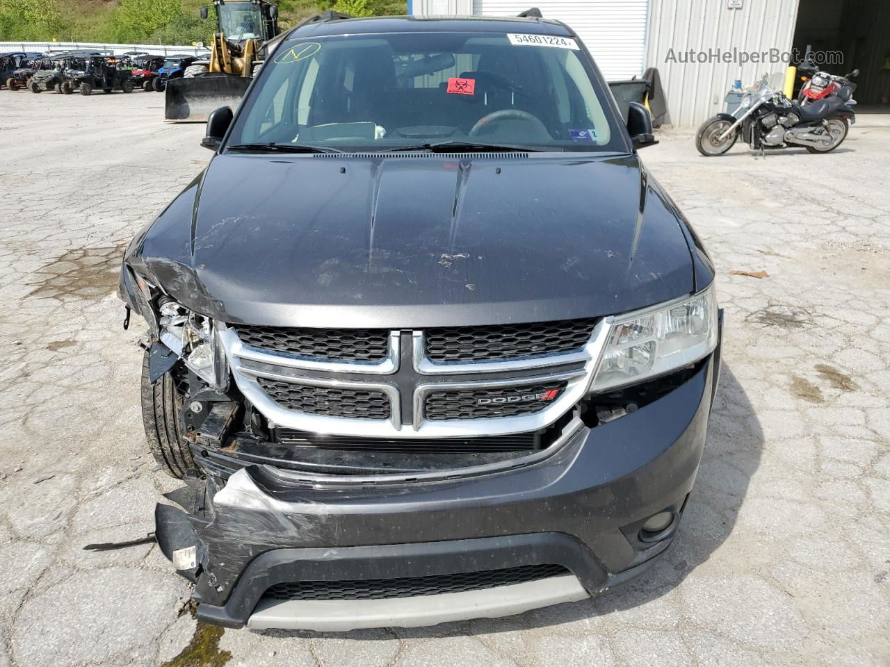 2017 Dodge Journey Sxt Gray vin: 3C4PDDBG1HT512840