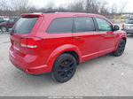 2017 Dodge Journey Sxt Awd Красный vin: 3C4PDDBG1HT566929