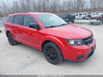 2017 Dodge Journey Sxt Awd Red vin: 3C4PDDBG1HT566929