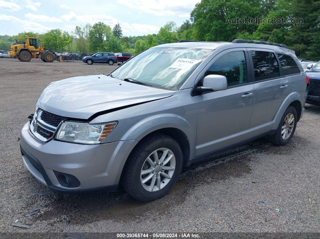 2017 Dodge Journey Sxt Awd Серебряный vin: 3C4PDDBG1HT574125