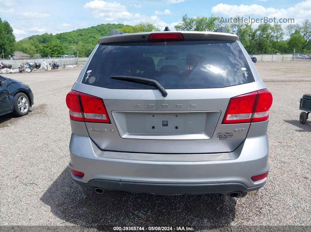 2017 Dodge Journey Sxt Awd Silver vin: 3C4PDDBG1HT574125