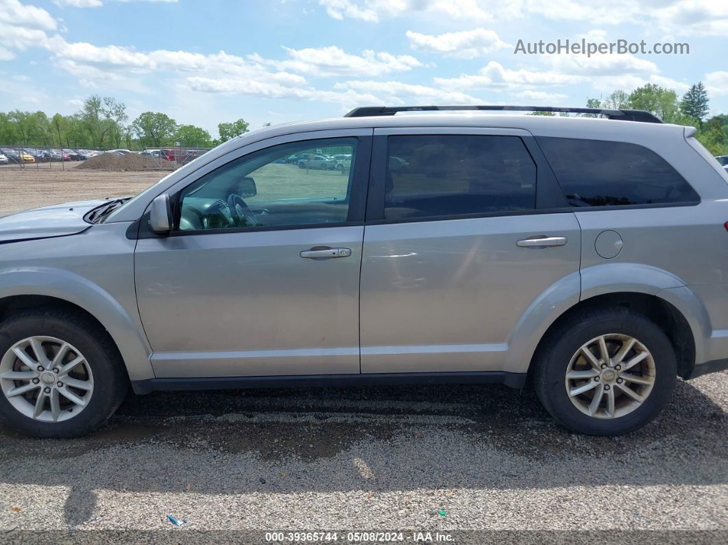 2017 Dodge Journey Sxt Awd Silver vin: 3C4PDDBG1HT574125