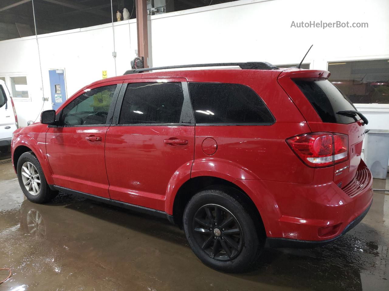 2014 Dodge Journey Sxt Red vin: 3C4PDDBG2ET230427