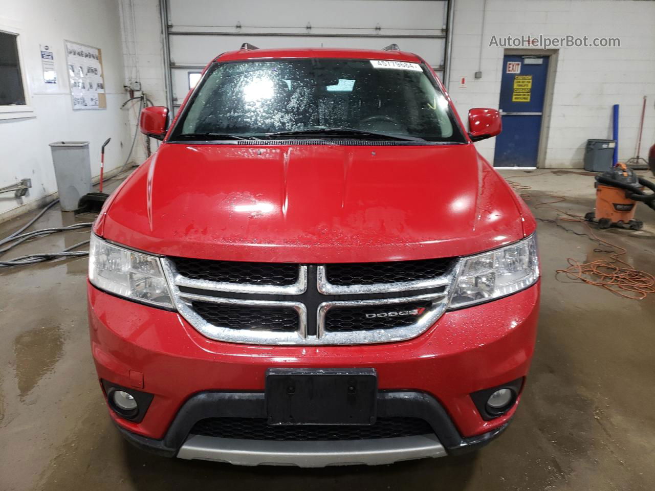 2014 Dodge Journey Sxt Red vin: 3C4PDDBG2ET230427