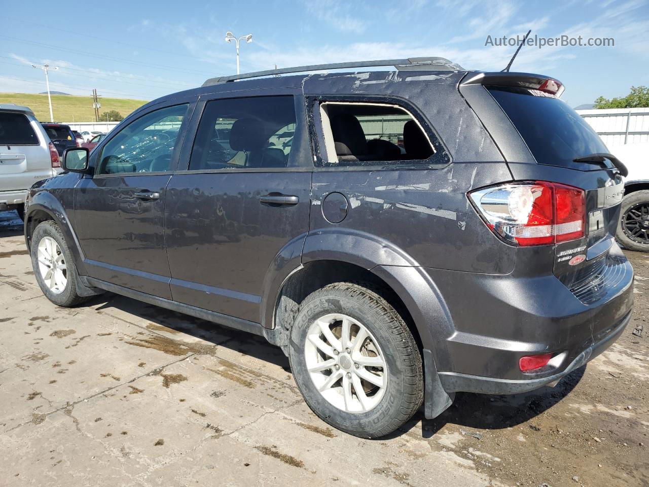 2014 Dodge Journey Sxt Серебряный vin: 3C4PDDBG2ET302176