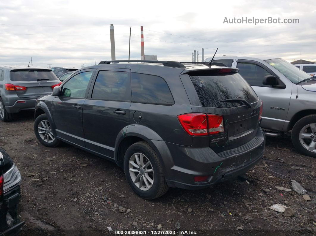 2015 Dodge Journey Sxt Gray vin: 3C4PDDBG2FT606528