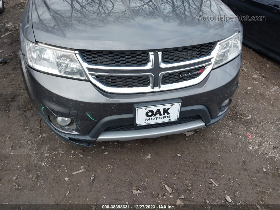 2015 Dodge Journey Sxt Gray vin: 3C4PDDBG2FT606528