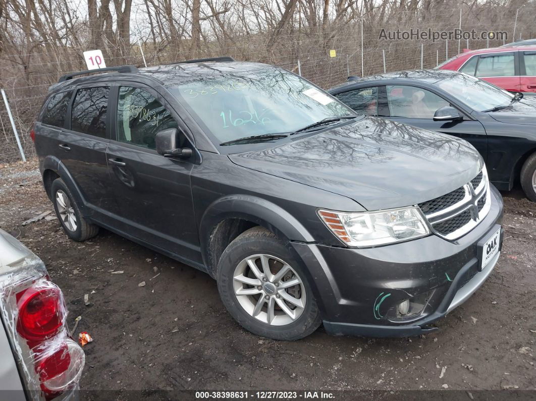 2015 Dodge Journey Sxt Gray vin: 3C4PDDBG2FT606528