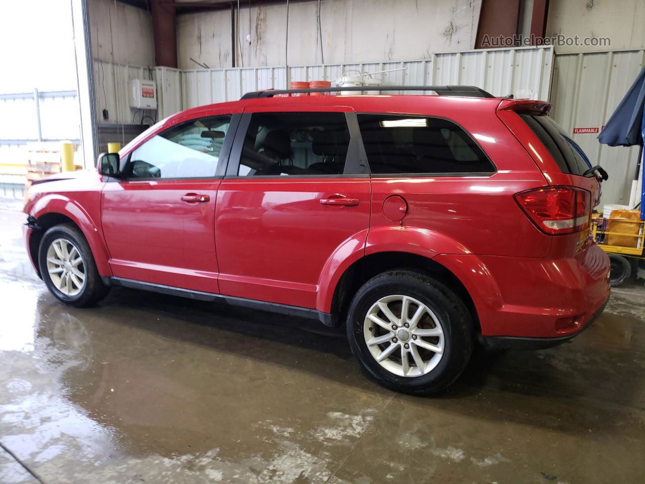 2015 Dodge Journey Sxt Red vin: 3C4PDDBG2FT755683