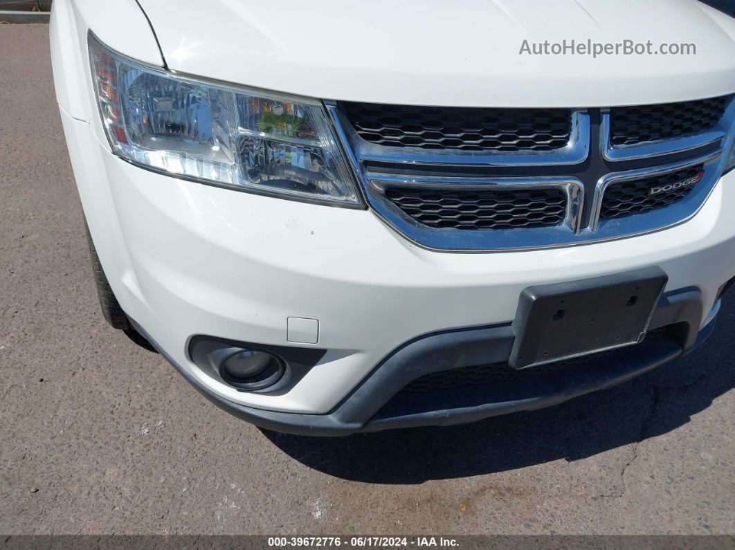 2016 Dodge Journey Sxt White vin: 3C4PDDBG2GT196380