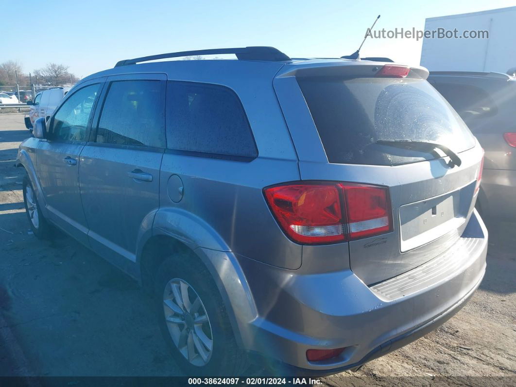 2016 Dodge Journey Sxt Silver vin: 3C4PDDBG2GT227028