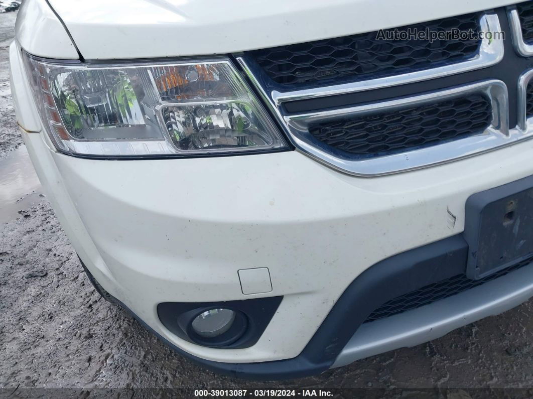 2014 Dodge Journey Sxt Белый vin: 3C4PDDBG3ET108627