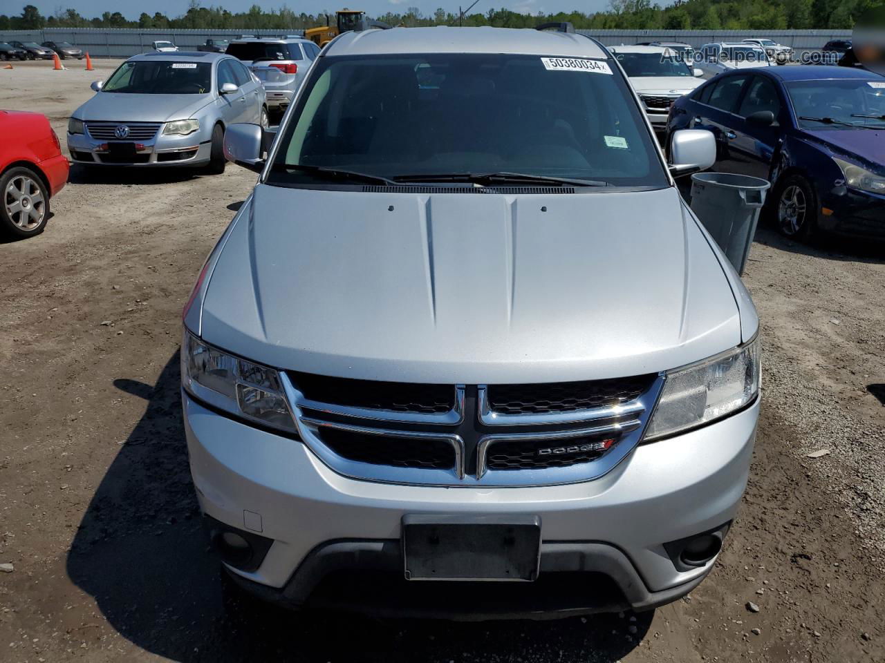 2014 Dodge Journey Sxt Silver vin: 3C4PDDBG3ET112824