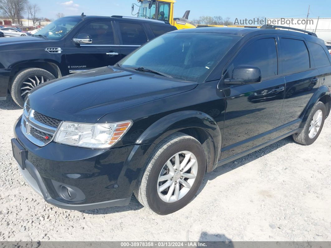 2014 Dodge Journey Sxt Black vin: 3C4PDDBG3ET211675