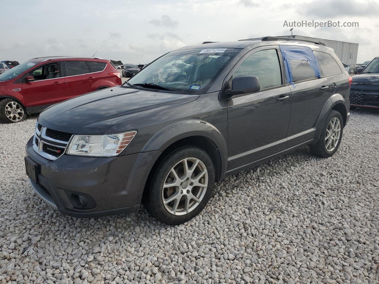 2015 Dodge Journey Sxt Серый vin: 3C4PDDBG3FT676104