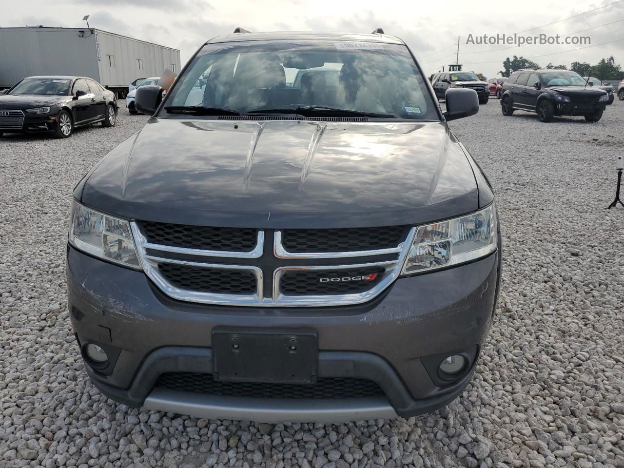 2015 Dodge Journey Sxt Gray vin: 3C4PDDBG3FT676104