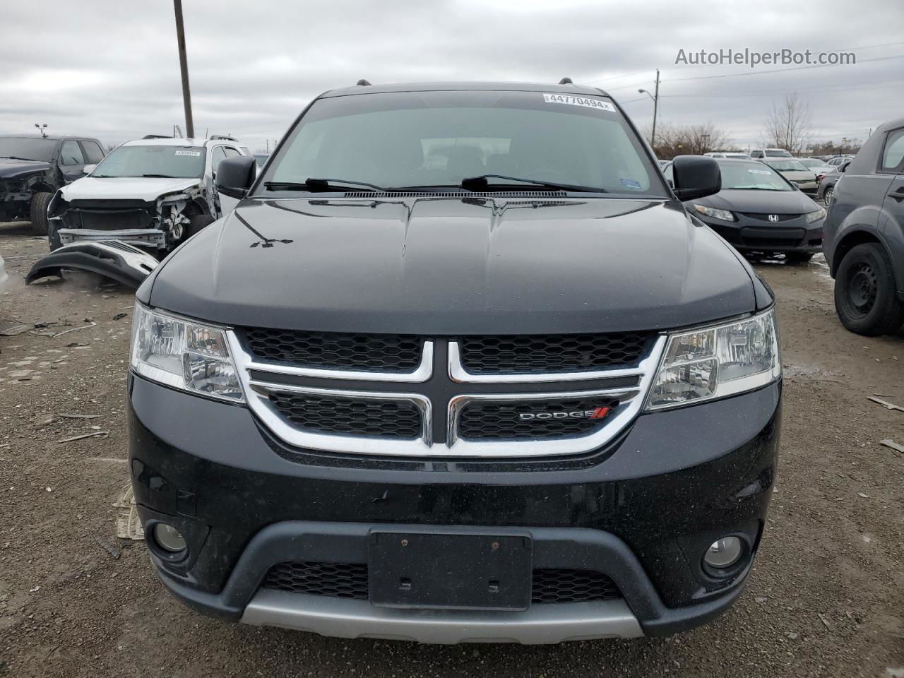 2016 Dodge Journey Sxt Black vin: 3C4PDDBG3GT105715