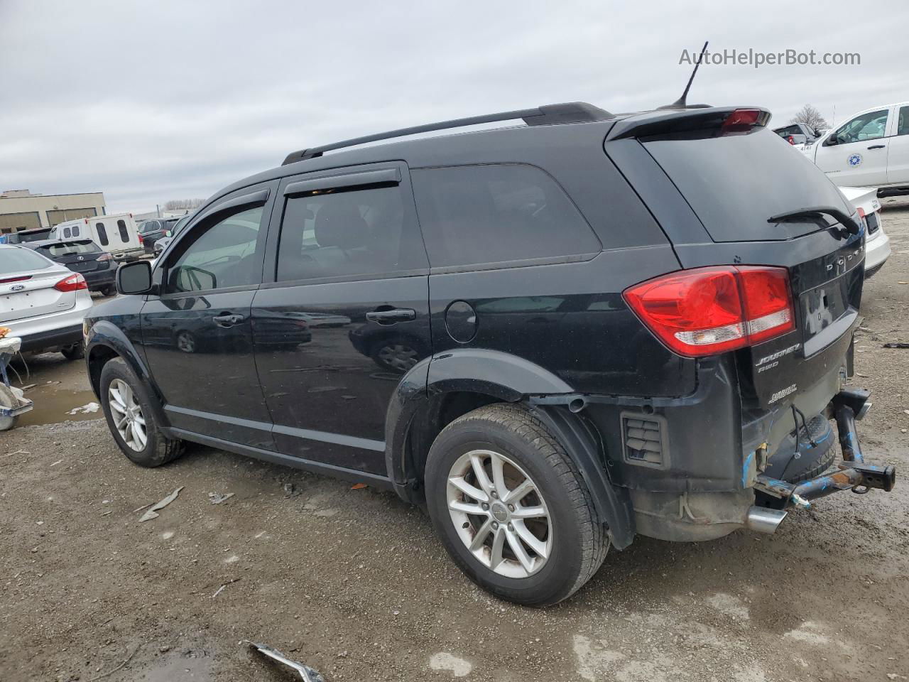 2016 Dodge Journey Sxt Black vin: 3C4PDDBG3GT105715