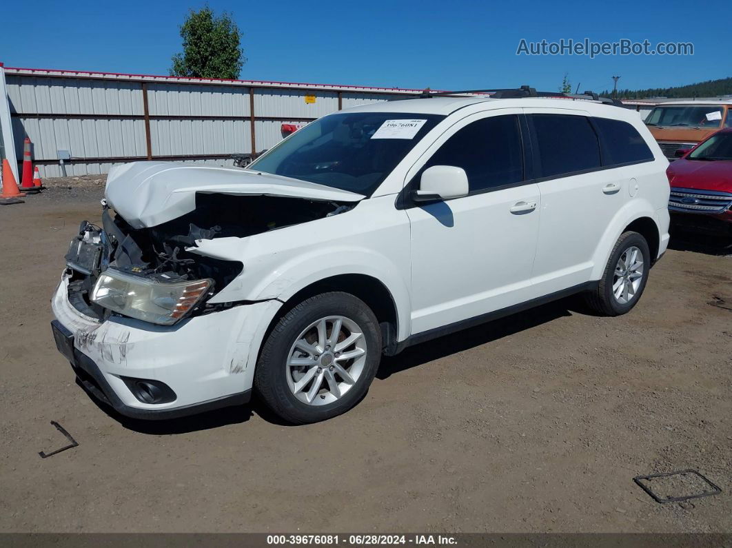 2017 Dodge Journey Sxt Awd White vin: 3C4PDDBG3HT617931