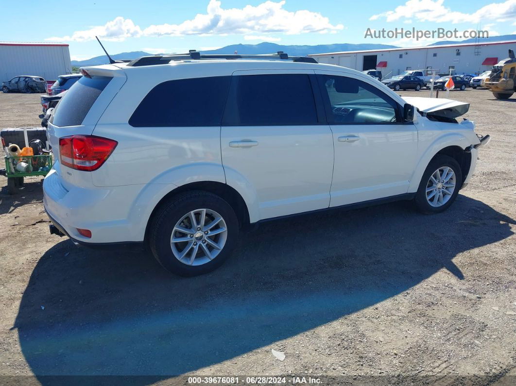 2017 Dodge Journey Sxt Awd Белый vin: 3C4PDDBG3HT617931