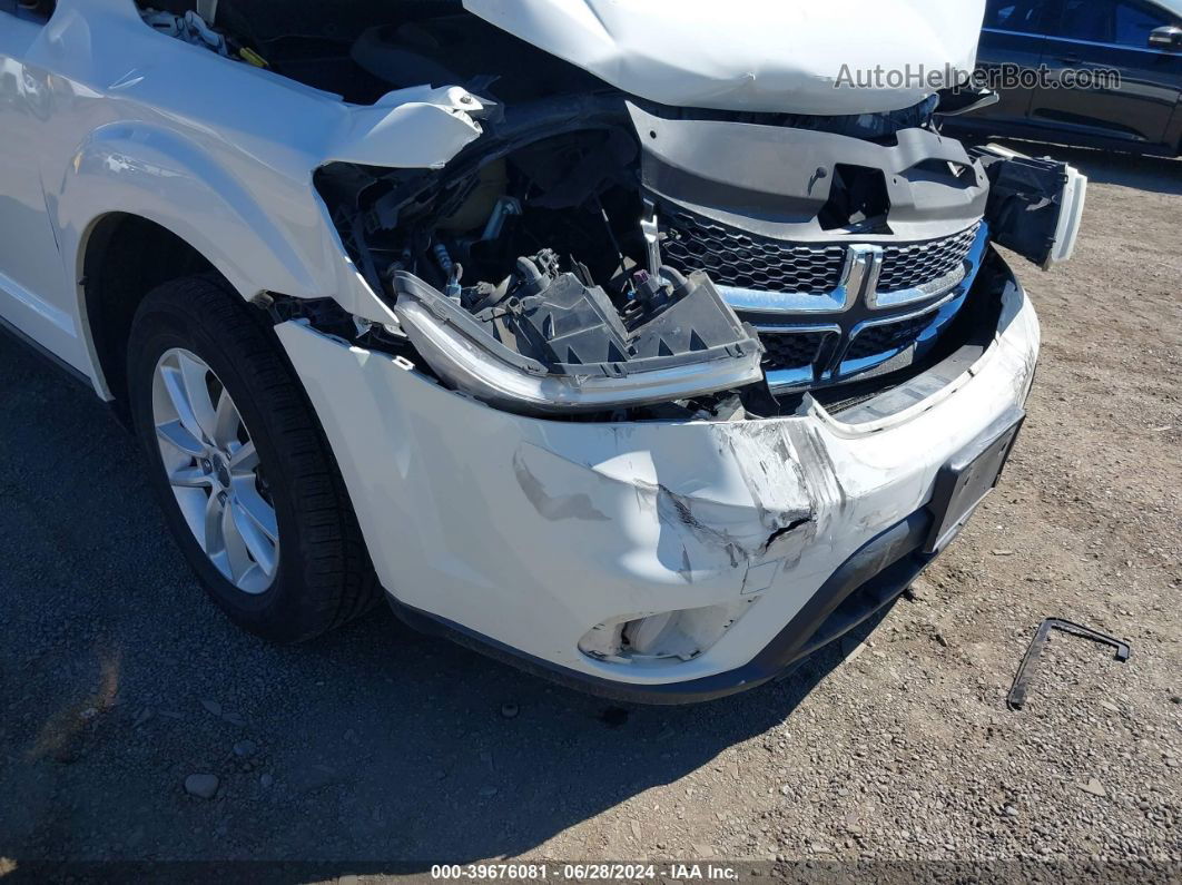 2017 Dodge Journey Sxt Awd White vin: 3C4PDDBG3HT617931