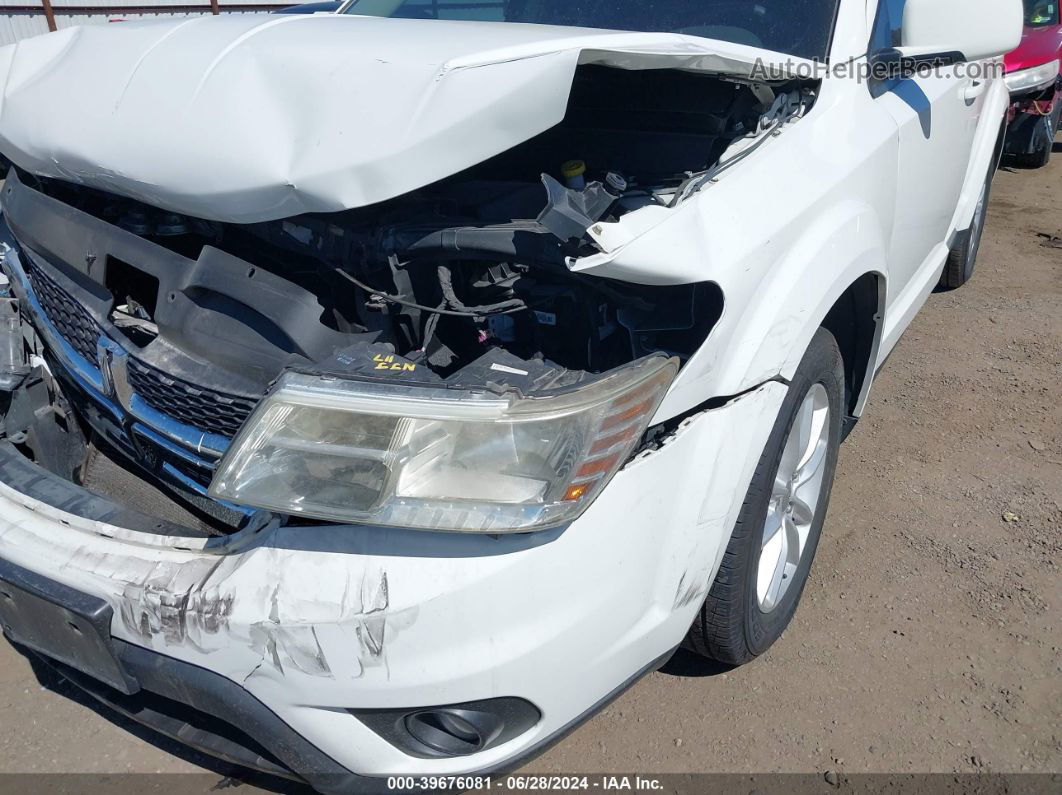 2017 Dodge Journey Sxt Awd White vin: 3C4PDDBG3HT617931