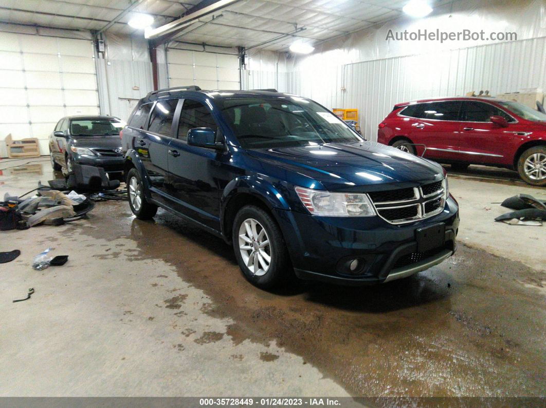 2014 Dodge Journey Sxt Blue vin: 3C4PDDBG4ET193168