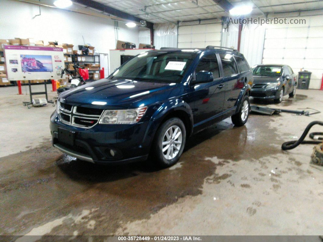 2014 Dodge Journey Sxt Синий vin: 3C4PDDBG4ET193168