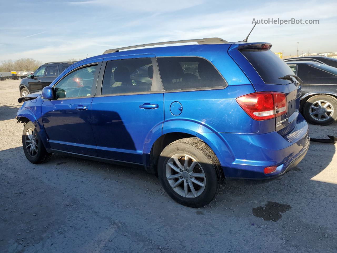 2015 Dodge Journey Sxt Blue vin: 3C4PDDBG4FT533503