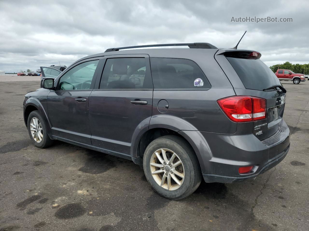 2015 Dodge Journey Sxt Gray vin: 3C4PDDBG4FT606823