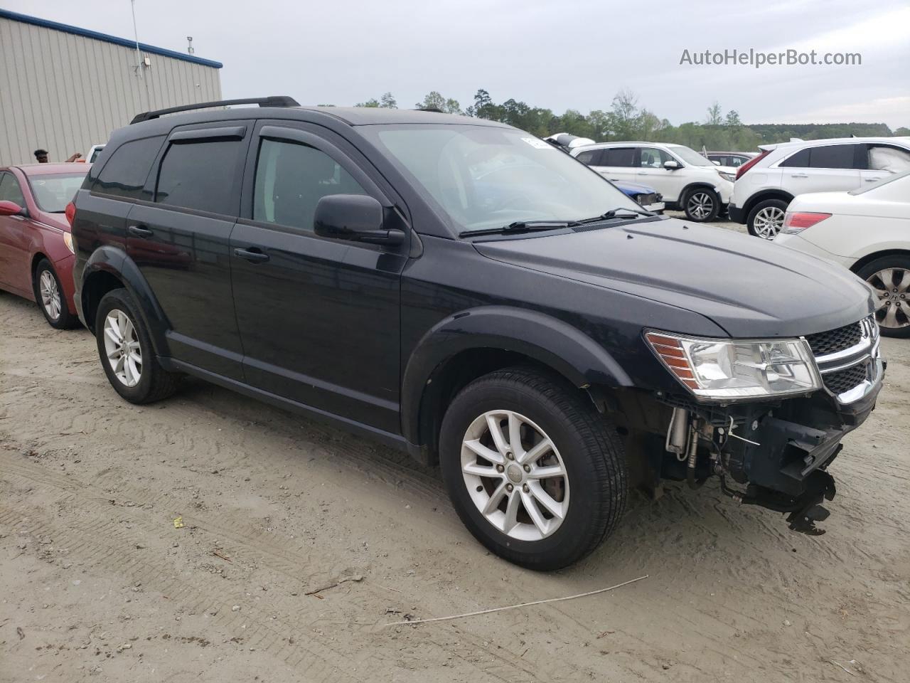 2016 Dodge Journey Sxt Black vin: 3C4PDDBG4GT216029