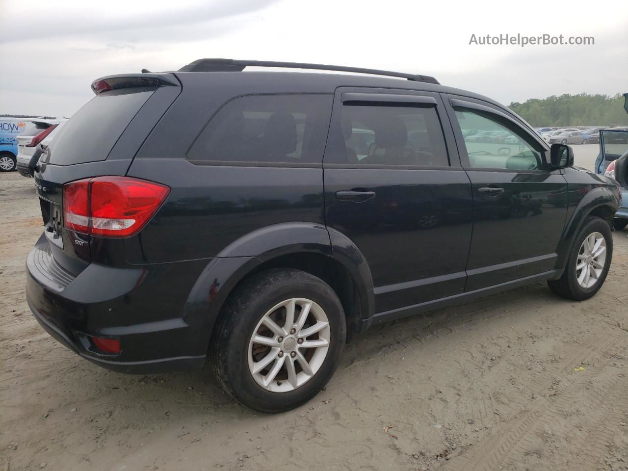 2016 Dodge Journey Sxt Black vin: 3C4PDDBG4GT216029