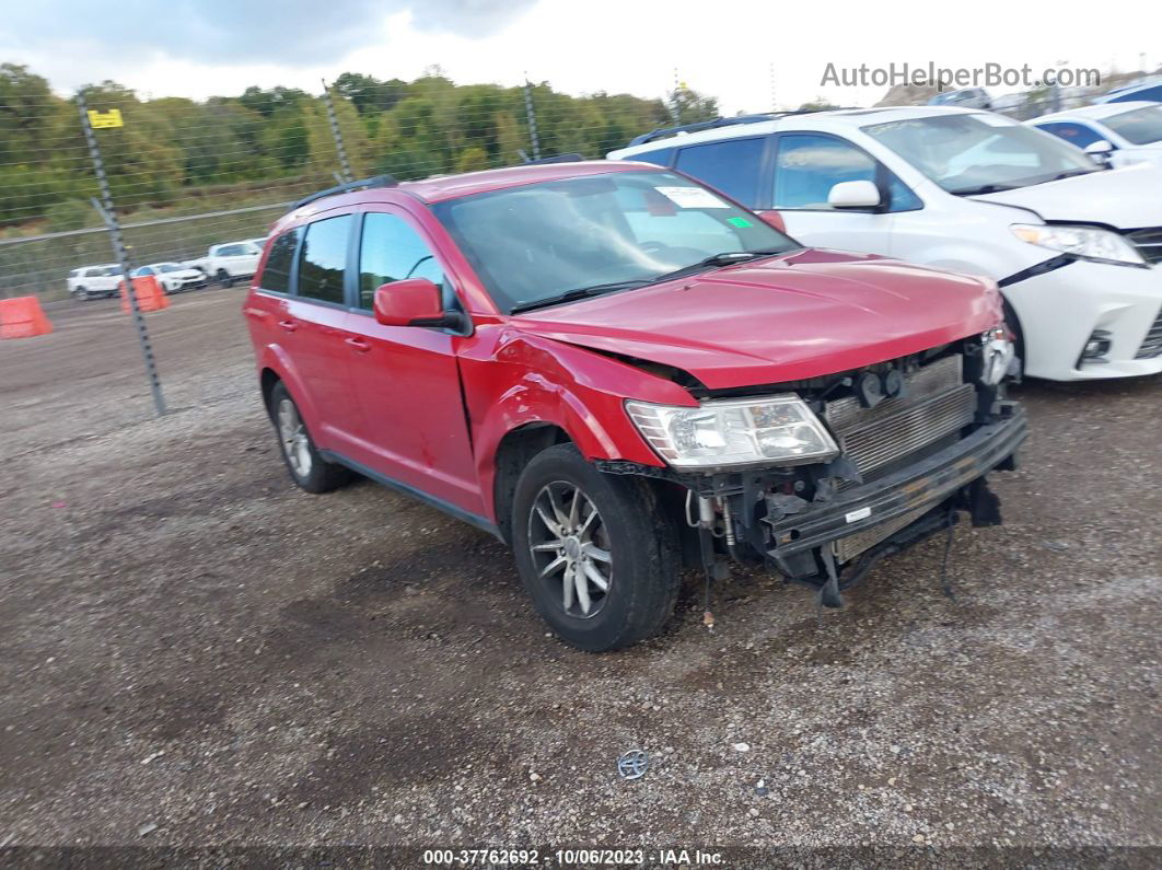 2016 Dodge Journey Sxt Red vin: 3C4PDDBG4GT217097