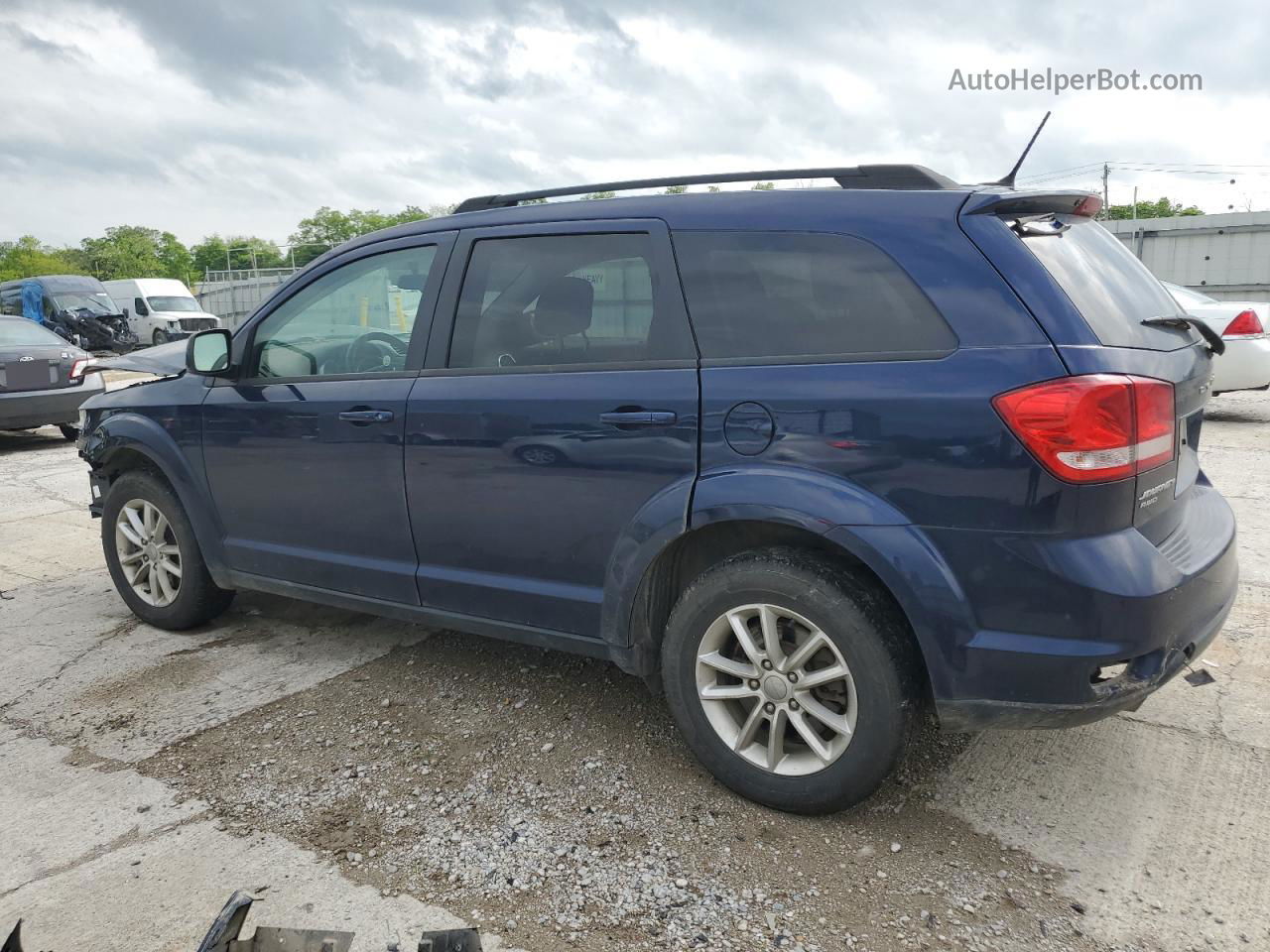 2017 Dodge Journey Sxt Blue vin: 3C4PDDBG4HT513514