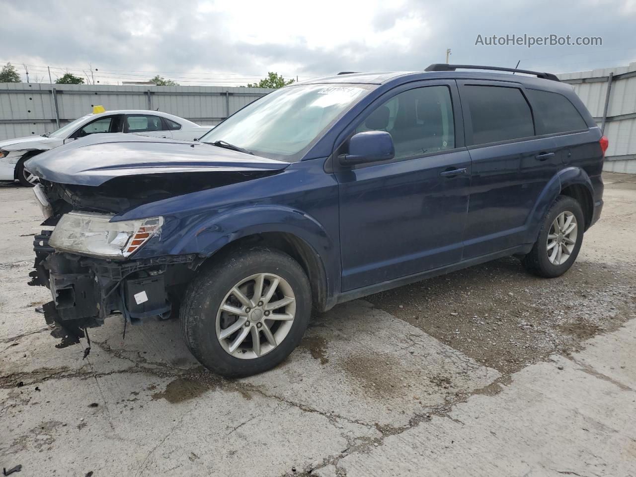 2017 Dodge Journey Sxt Blue vin: 3C4PDDBG4HT513514