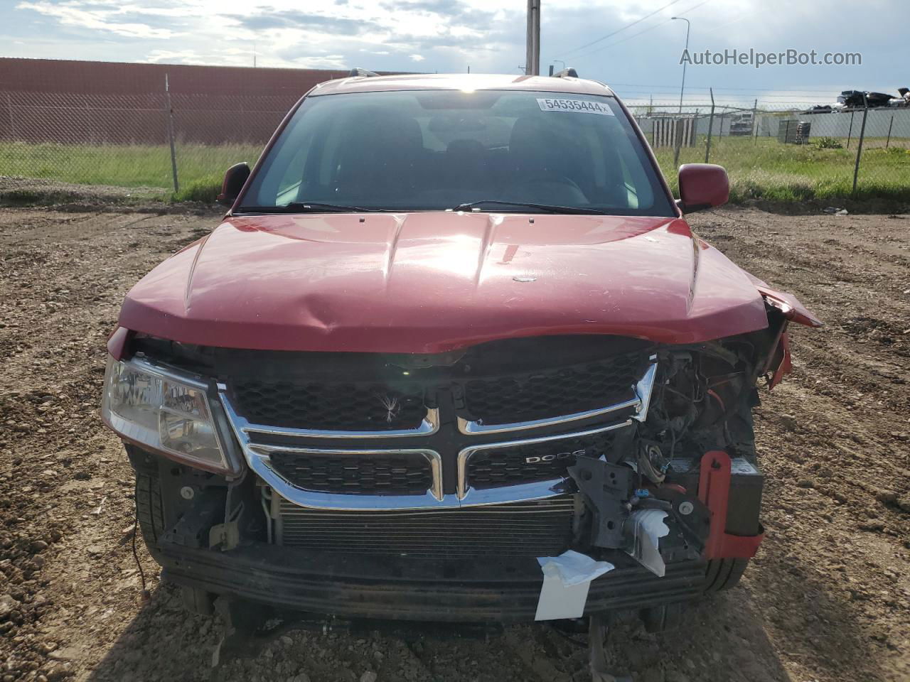 2014 Dodge Journey Sxt Red vin: 3C4PDDBG5ET178887