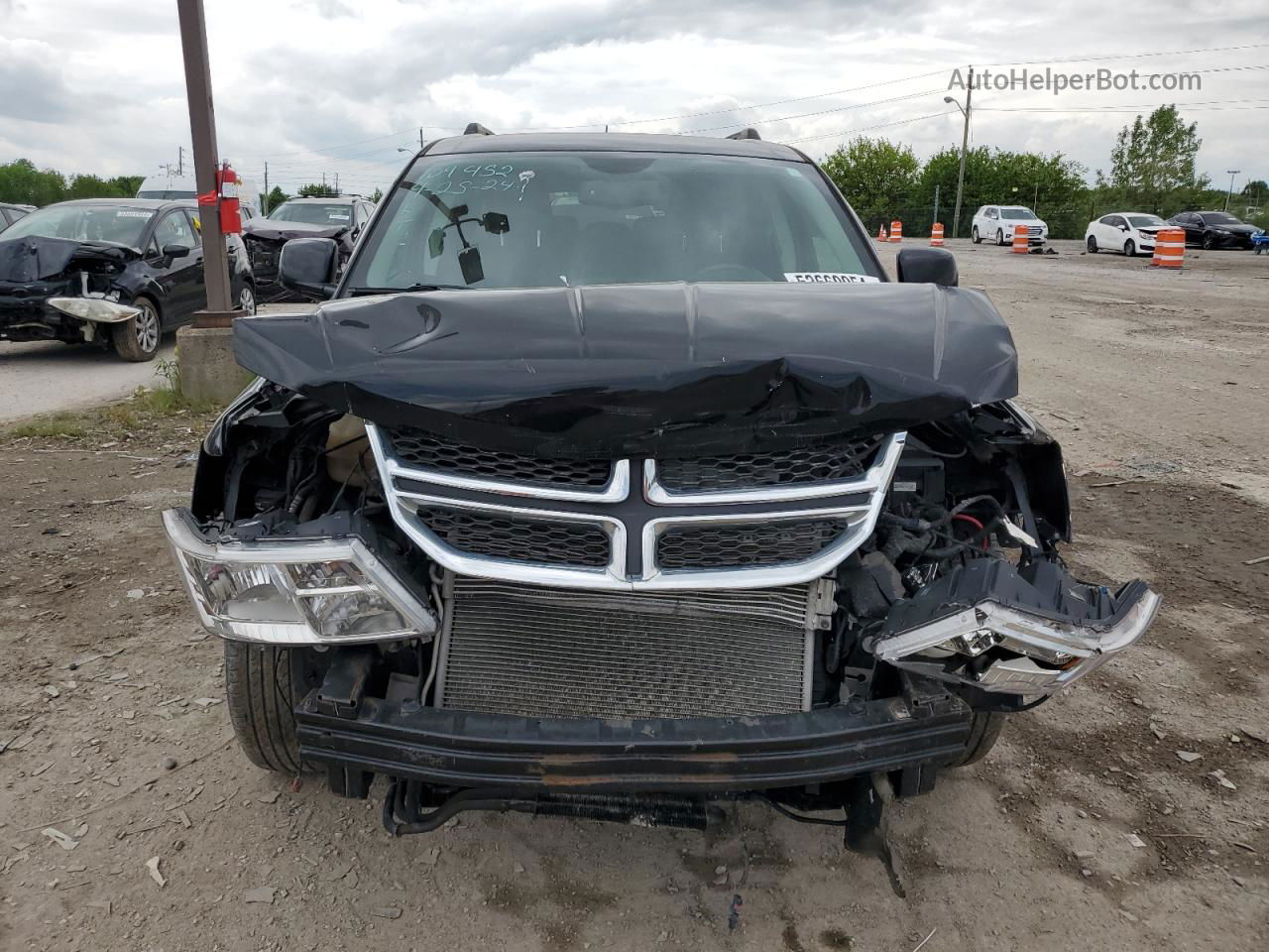 2014 Dodge Journey Sxt Black vin: 3C4PDDBG5ET242006