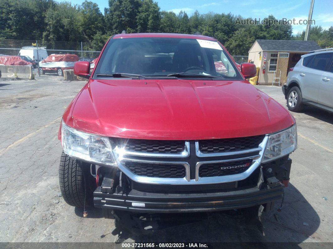 2016 Dodge Journey Sxt Red vin: 3C4PDDBG5GT106364