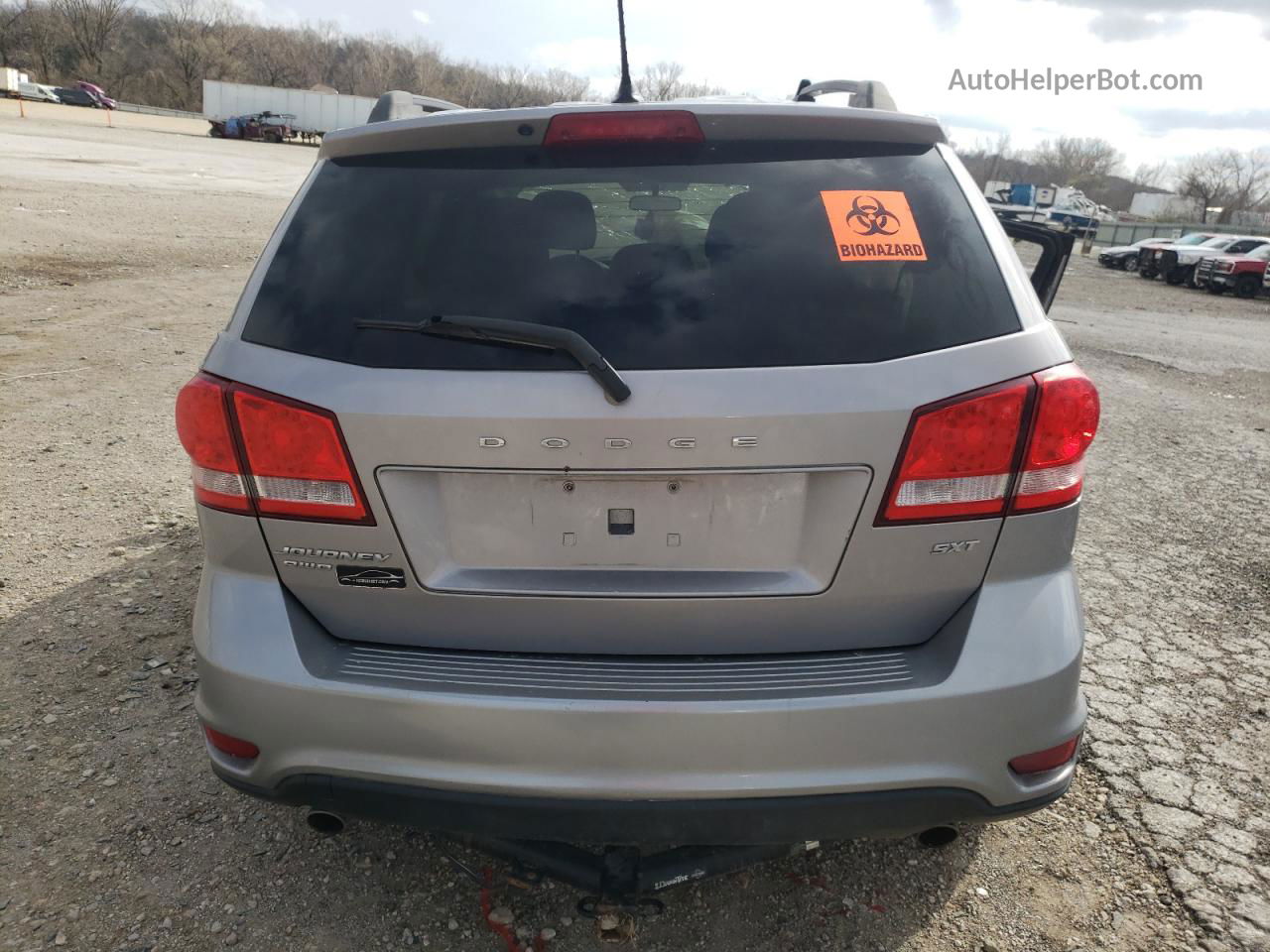 2016 Dodge Journey Sxt Silver vin: 3C4PDDBG5GT133211