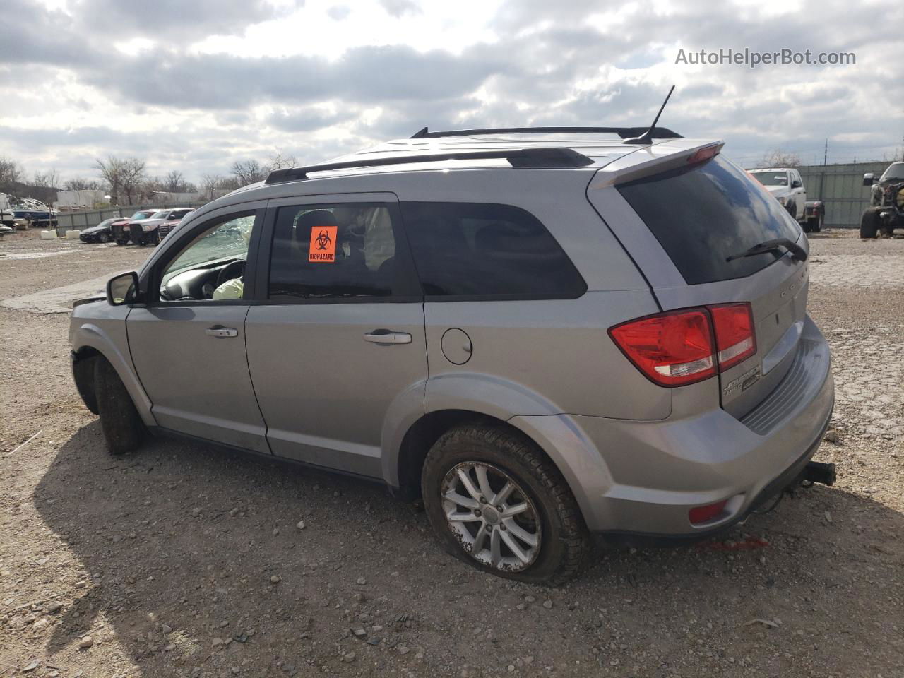 2016 Dodge Journey Sxt Silver vin: 3C4PDDBG5GT133211