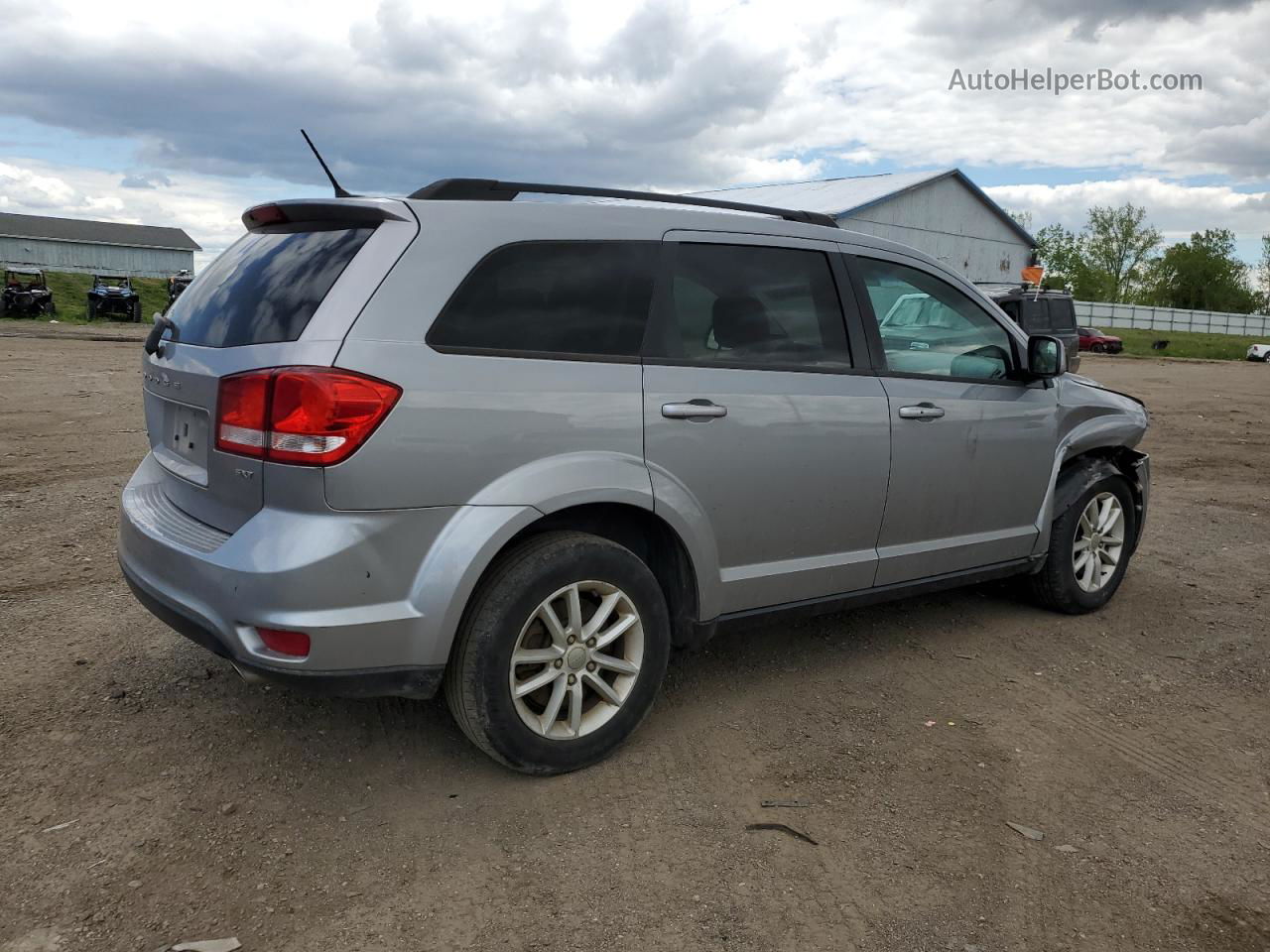 2016 Dodge Journey Sxt Gray vin: 3C4PDDBG5GT134469