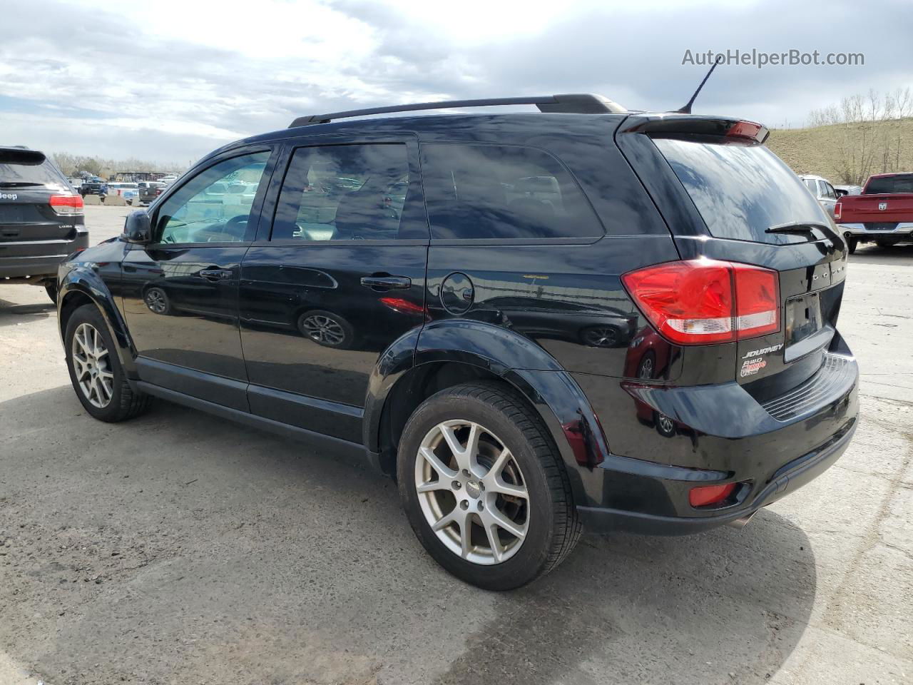 2016 Dodge Journey Sxt Black vin: 3C4PDDBG5GT176043