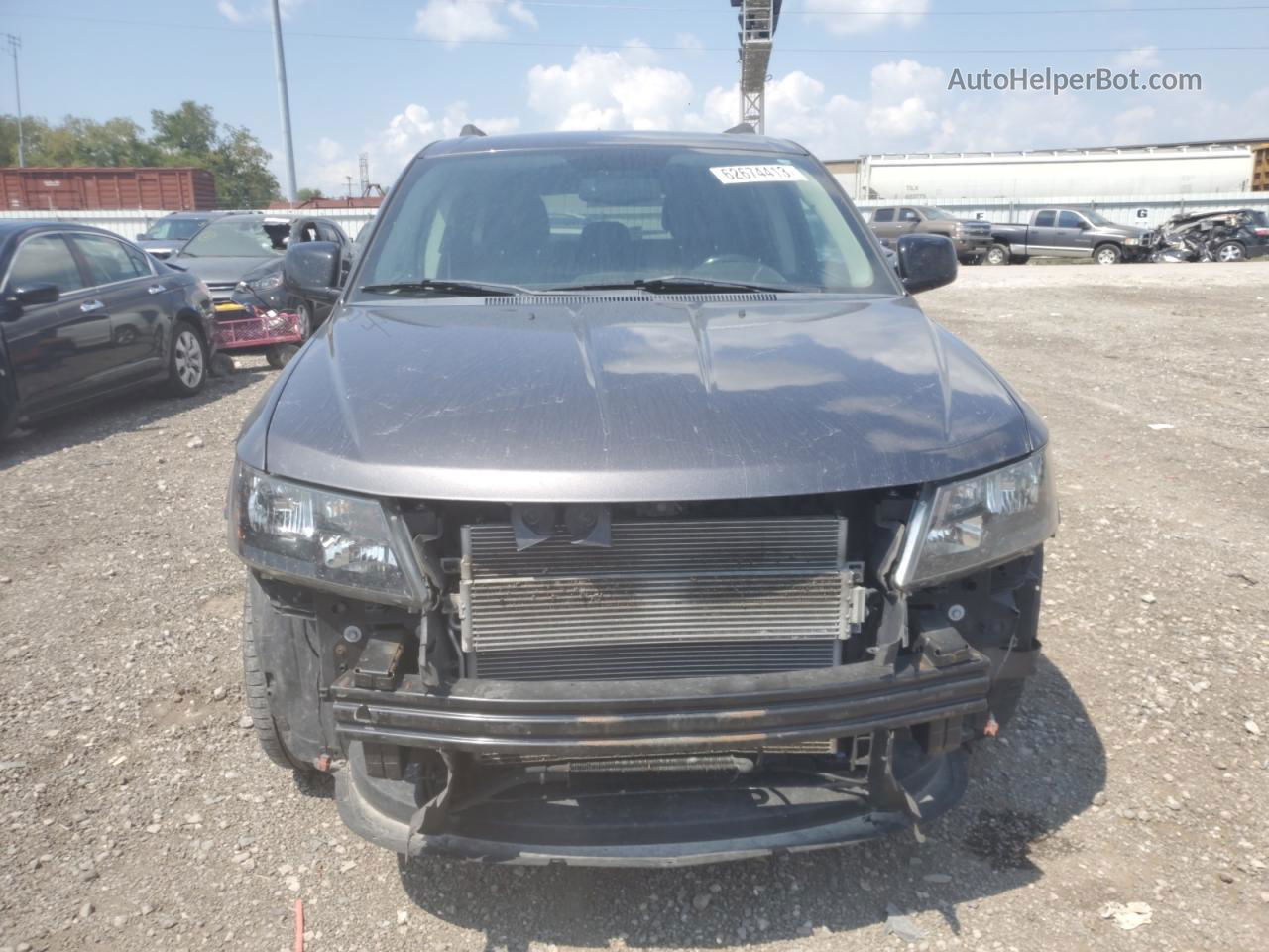 2016 Dodge Journey Sxt Silver vin: 3C4PDDBG5GT204925