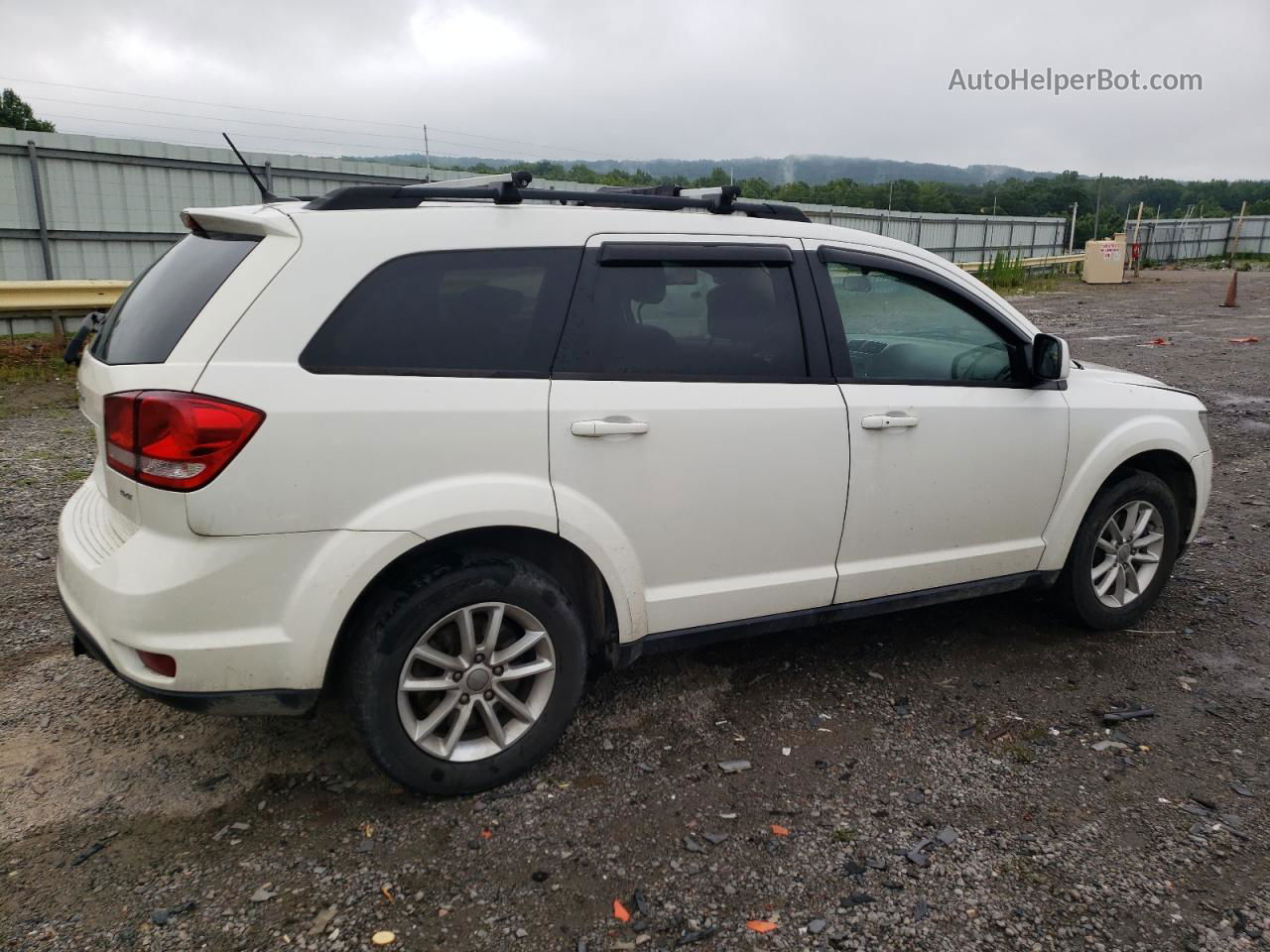 2017 Dodge Journey Sxt White vin: 3C4PDDBG5HT540124