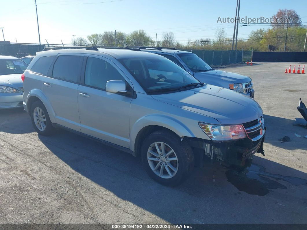 2014 Dodge Journey Sxt Silver vin: 3C4PDDBG6ET271353