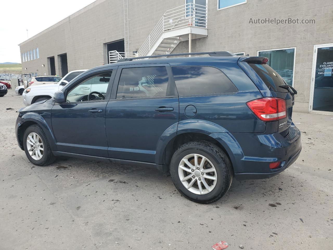 2015 Dodge Journey Sxt Бирюзовый vin: 3C4PDDBG6FT554501