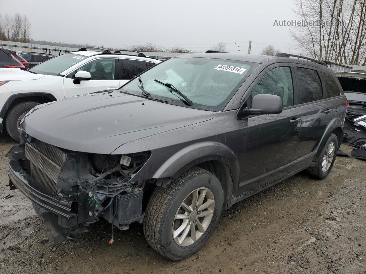 2015 Dodge Journey Sxt Black vin: 3C4PDDBG6FT646062